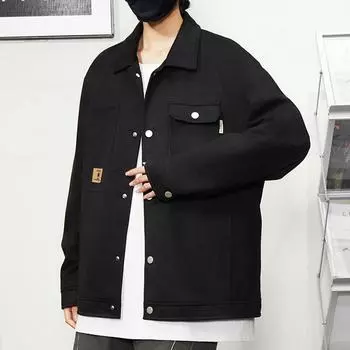 Мужская повседневная куртка большого размера на осень и зиму, красивая верхняя куртка 8XL