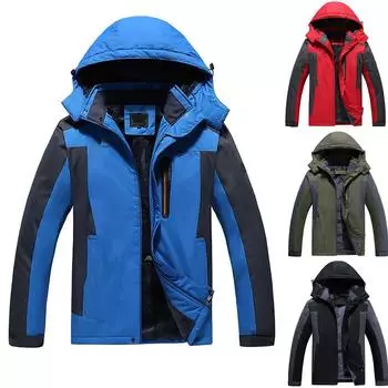 Мужская повседневная куртка Hardshell с флисовой подкладкой Lotion сохраняет тепло и износостойкость L армия зеленый