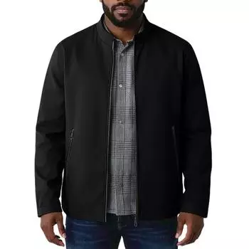 Мужская повседневная куртка, летный костюм, ветрозащитное пальто, повседневная универсальная куртка L чёрный