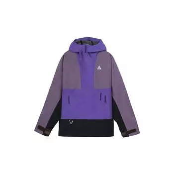 Мужская повседневная куртка с капюшоном Nike Colorblock, верхняя одежда фиолетового цвета DN3910-579 L