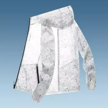 Мужская повседневная куртка с УФ-капюшоном и защитой от солнца с рисунком кленового листа, куртка для походов и рыбалки на открытом воздухе 4XL