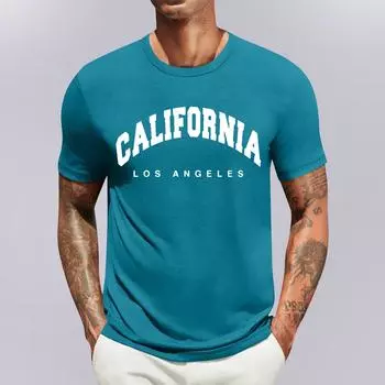 Мужская повседневная мода, удобная кофта-свитшот с надписью «День независимости» XL