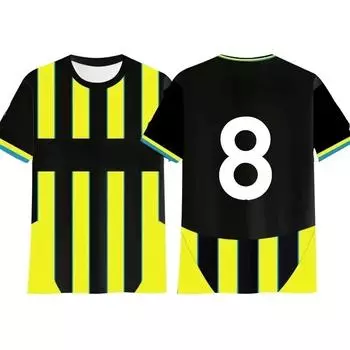 Мужская повседневная модная 3D футболка с круглым вырезом, пуловер, футболка с короткими рукавами S