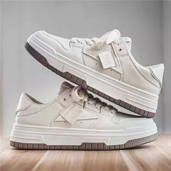 Мужская повседневная модная обувь, модные бренды, нишевый дизайн, оригинальная обувь для скейтбординга, сверхлегкая толстая подошва 39