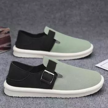 Мужская повседневная обувь больших размеров с мягкой подошвой, летняя дышащая нескользящая удобная обувь для ходьбы на открытом воздухе, модная молодежная обувь Joker Tide 39