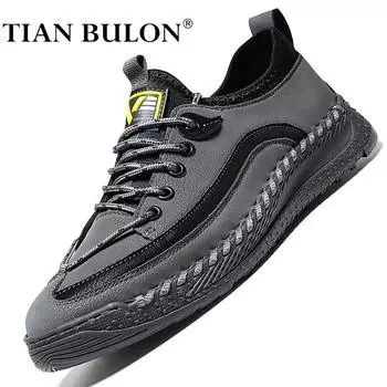 Мужская повседневная обувь для активного отдыха Кроссовки ручной работы Мужские мокасины Дизайнерские роскошные теннисные дышащие мужские кроссовки Zapatos Hombre 39