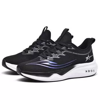 Мужская повседневная обувь для мужчин, дышащие спортивные мужские кроссовки для бега, трендовые спортивные прогулочные кроссовки, мужская обувь 39 белый