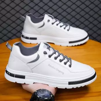 Мужская повседневная обувь, дышащая модная обувь, мужские кроссовки для бега, мужская обувь, трендовая мужская прогулочная обувь 39 бежевый