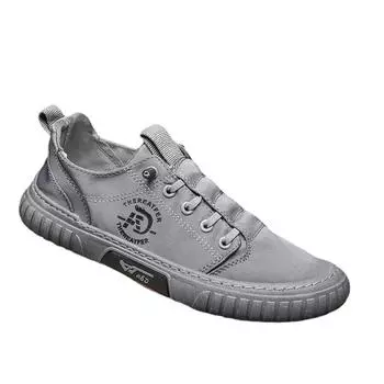 Мужская повседневная обувь, дышащая парусиновая обувь из ледяного шелка, лоферы, кроссовки, уличная удобная обувь без шнуровки на плоской подошве, вулканизированная обувь, мокасины для взрослых 39