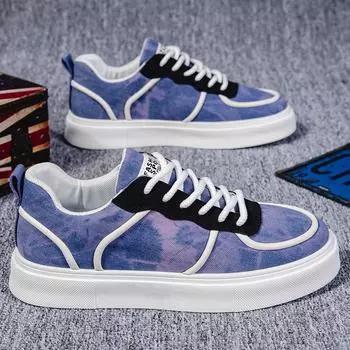 Мужская повседневная обувь Four Seasons Дышащая парусиновая обувь для мужчин Удобные кроссовки на плоской подошве Мужская вулканизированная обувь Дорожная обувь для мужчин Повседневная обувь для мальчиков 39 хаки