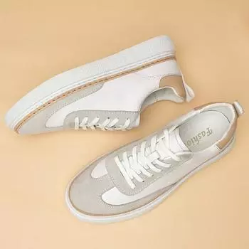 Мужская повседневная обувь из натуральной кожи, новые модные мужские кроссовки, легкая прогулочная обувь, мужская обувь для отдыха на открытом воздухе, теннисные туфли для мужчин 37