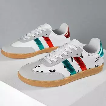 Мужская повседневная обувь из натуральной кожи в стиле ретро, женские мокасины 36 серый