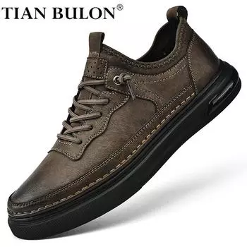 Мужская повседневная обувь из спилка, дизайнерские кроссовки, мужская обувь ручной работы из Италии, высококачественная обувь для отдыха Zapatos Hombre 40