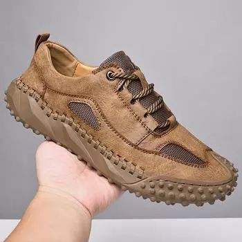 Мужская повседневная обувь Кожаная обувь 39-46 39 чёрный