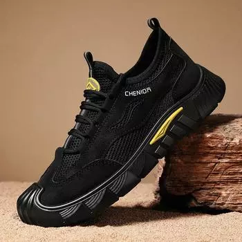 Мужская повседневная обувь Кожаные дизайнерские кроссовки Мужские дышащие мокасины Люксовый бренд Boat Shoes Мужская обувь для вождения Zapatillas Hombre 39