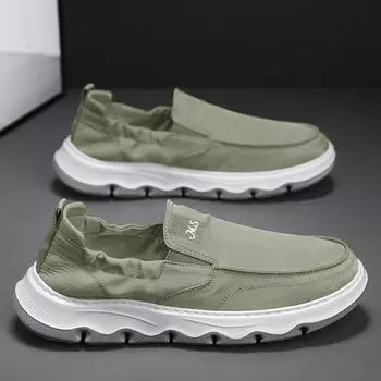 Мужская повседневная обувь Кроссовки без шнуровки 39 чёрный