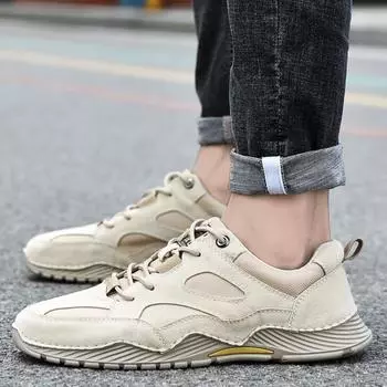 Мужская повседневная обувь Кроссовки для бега 39 бежевый