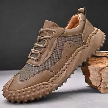 Мужская повседневная обувь Кроссовки Прогулочная обувь 39 коричневый