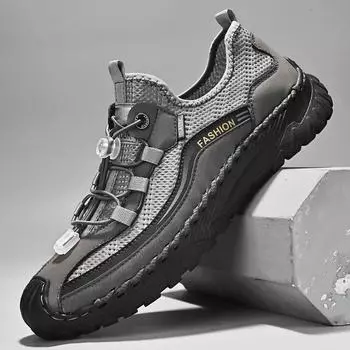 Мужская повседневная обувь Кроссовки с сеткой 39 серый