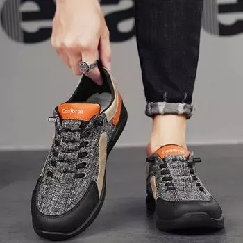 Мужская повседневная обувь, легкие летние кроссовки на плоской подошве, классические оригинальные высокие мужские туфли, качественные, модные, новые, без кожи 39