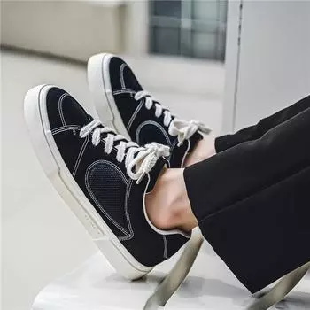 Мужская повседневная обувь люксового бренда, дизайнерские туфли-оксфорды из натуральной кожи, износостойкие удобные кроссовки, спортивная обувь для тенниса 39 чёрный