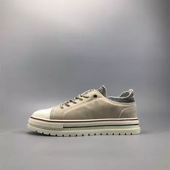 Мужская повседневная обувь, мокасины, кроссовки, ретро, ручной работы, мокасины, обувь, мужская обувь 39 хаки