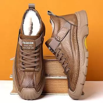 Мужская повседневная обувь, мокасины, кроссовки, ретро, ручной работы, мокасины, обувь, мужская обувь 38 чёрный