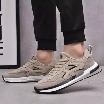 Мужская повседневная обувь. Мужская дышащая обувь. Повседневная спортивная обувь. Мужская легкая обувь для папы на мягкой подошве. Студенческие кроссовки. 39