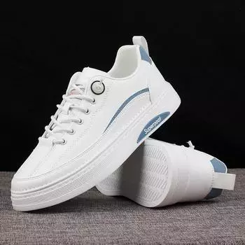 Мужская повседневная обувь Мужские кроссовки на плоской подошве Легкая мужская обувь для скейтбординга Кроссовки на мягкой подошве Мужская обувь 41