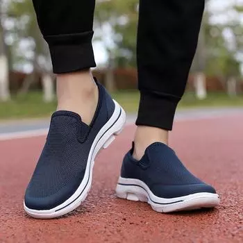 Мужская повседневная обувь, мужские тапочки, летние дышащие домашние домашние тапочки, мужские шлепанцы на толстой подошве, модная прогулочная обувь для пар EU:36 чёрный