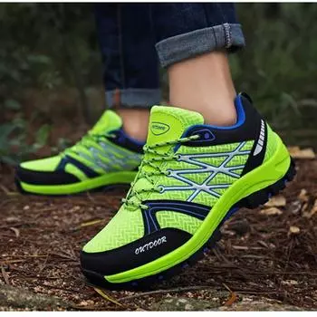 Мужская повседневная обувь на плоской подошве, модные летние сетчатые низкие кроссовки на шнуровке, мужские нескользящие дышащие удобные большие размеры 39-45 42