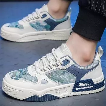 Мужская повседневная обувь, новые модные мужские туфли на плоской подошве, роскошные кроссовки для мужчин 2024 года, повседневные туфли на платформе, новые вулканизированные туфли 39 красный