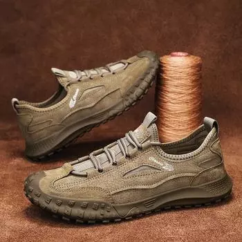 Мужская повседневная обувь Обувь для ходьбы на открытом воздухе Удобные кроссовки Легкие мужские кроссовки 39 серый