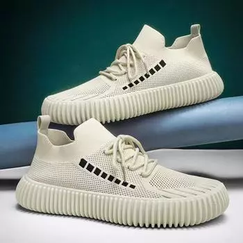 Мужская повседневная обувь, приятная для кожи, мягкая спортивная обувь, нескользящие, износостойкие кроссовки 44 зелёный