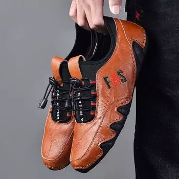 Мужская повседневная обувь, роскошные брендовые летние мужские лоферы из натуральной кожи, мокасины, дышащая обувь без шнуровки для вождения 38 белый