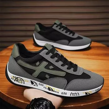 Мужская повседневная обувь, роскошные уличные теннисные кроссовки для бега, мужская обувь, тренировочные легкие повседневные кроссовки, обувь для скейтборда 42 хаки