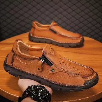 Мужская повседневная обувь с полым корпусом 39 чёрный