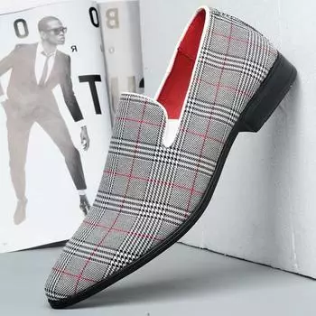 Мужская повседневная обувь Slip on Высококачественные мужские дизайнерские лоферы Туфли на плоской подошве Camisa Social Masculina туфли для мужчин лоферы мужские 38 синий