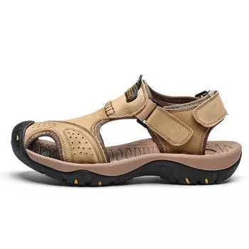 Мужская повседневная обувь Высококачественные классические мужские сандалии Летние уличные кроссовки для ходьбы Дышащие пляжные сандалии Большой размер 39