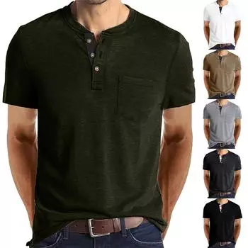 Мужская повседневная приталенная базовая модная футболка с коротким рукавом и круглым вырезом, летний топ XL