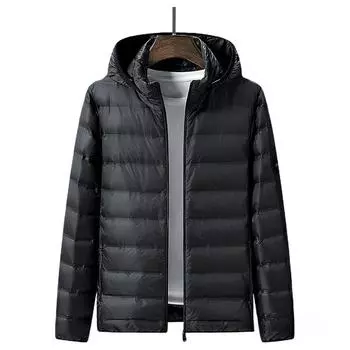 Мужская повседневная съемная шапка большого размера Plus Fat, легкая и тонкая L чёрный