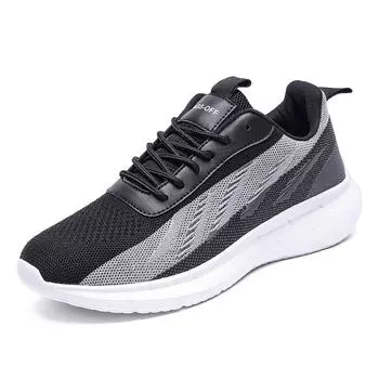 Мужская повседневная сетчатая обувь, сетчатые летные туфли больших размеров, спортивная обувь для бега на открытом воздухе 47