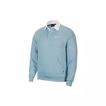Мужская повседневная спортивная флисовая толстовка Nike Sb Skateboard Light-Armory-Blue CN5675-440 L