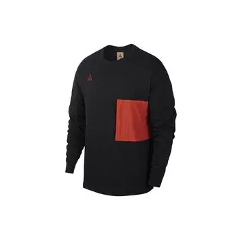 Мужская повседневная спортивная футболка с длинным рукавом Nike ACG, черная BQ7289-010 L
