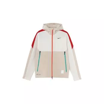 Мужская повседневная спортивная куртка с длинным рукавом и логотипом Nike, парусисто-белая DQ5064-133 L