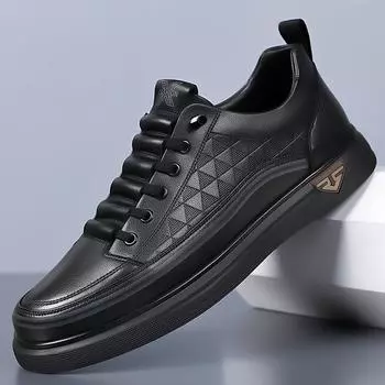 Мужская повседневная спортивная обувь 2025 года, модный тренд на осень и зиму, повседневные однотонные белые туфли, низкие мягкие кроссовки 38-44 38 белый