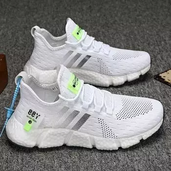 Мужская повседневная спортивная обувь, дышащие легкие кроссовки, сетчатые кроссовки для бега на открытом воздухе, спортивная обувь для бега и ходьбы 36