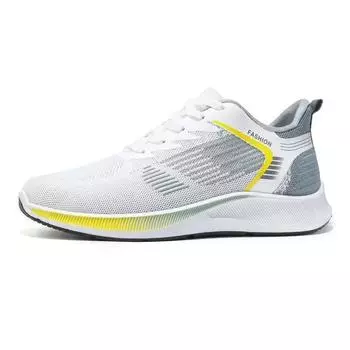 Мужская повседневная спортивная обувь, новые модные дышащие белые кроссовки, уличная прогулочная повседневная обувь Tenis Masculino Zapatos Hombre 39