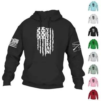 Мужская повседневная свободная толстовка с капюшоном и длинным рукавом с принтом и карманами XXXXXL