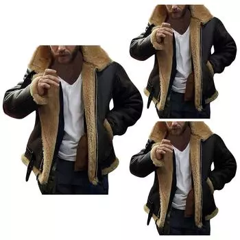 Мужская повседневная толстовка с капюшоном и длинным рукавом, куртка, плюшевая куртка, свитер, топ XXXXL чёрный